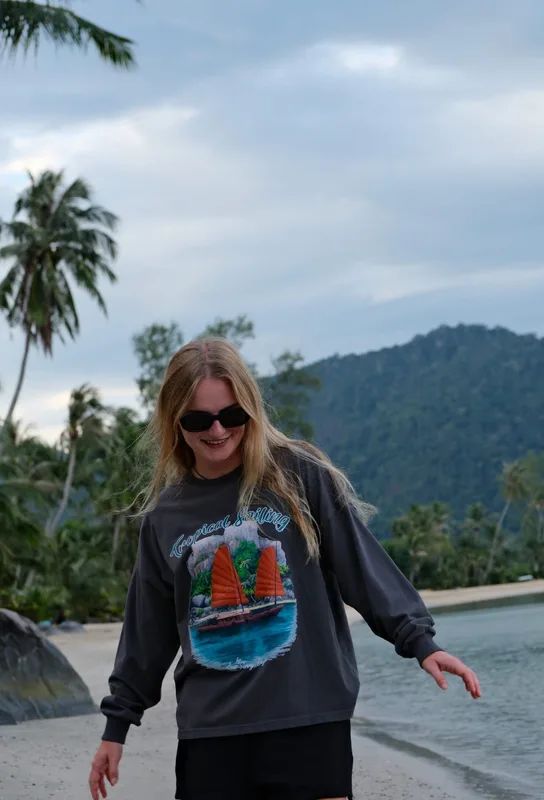 Longsleeve Sail into the Tropics — Last Sunny Days