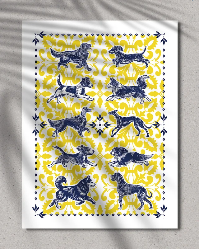 Plakat Casa Canina powiew Portugalii — LOANI