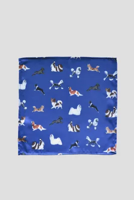 Poszetka granatowa Toy Dogs — LOANI