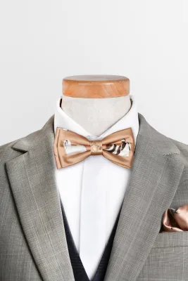 Muszka męska karmelowa Toy Dogs — LOANI