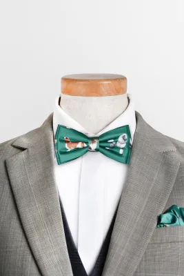 Muszka męska zielona Toy Dogs — LOANI