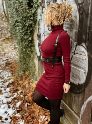 Szelki typu Hernes, kolekcja "Katowice", skóra naturalna, kolor czarny, okucia złote — NALA