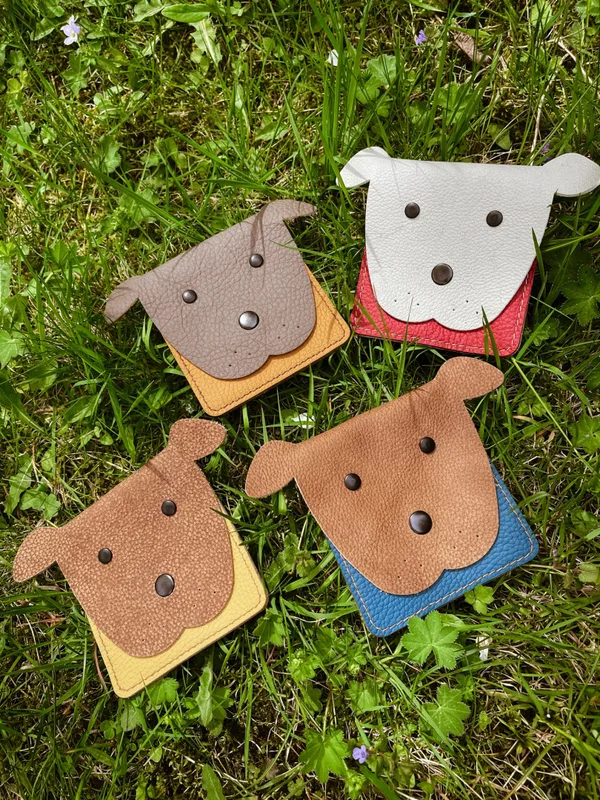 Portfelik / saszetka na smyczy "Piesek" — NALA