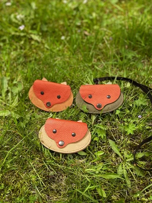 Portfelik / saszetka na smyczy "Lisek" — NALA