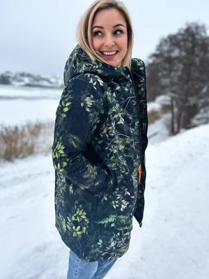 Zimowy płaszcz kamuflaż — No Pewnie
