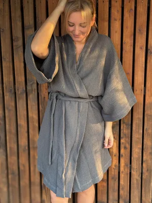 Szlafrok wafel — No Pewnie