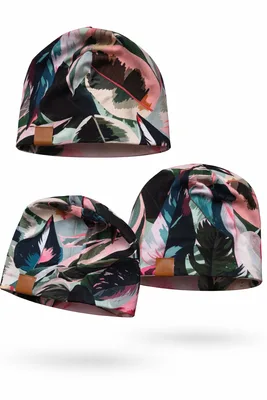 Czapka dziecięca kwiaty doniczkowe — No Pewnie