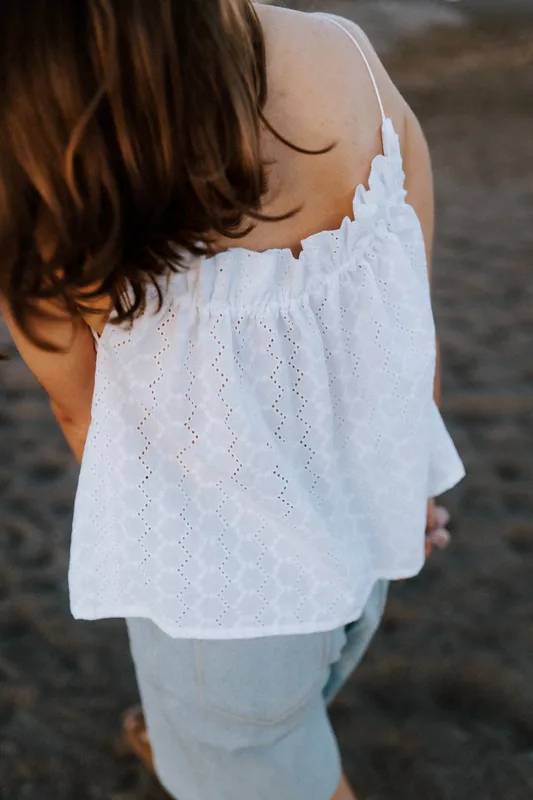 Top Anaga white — Nomade