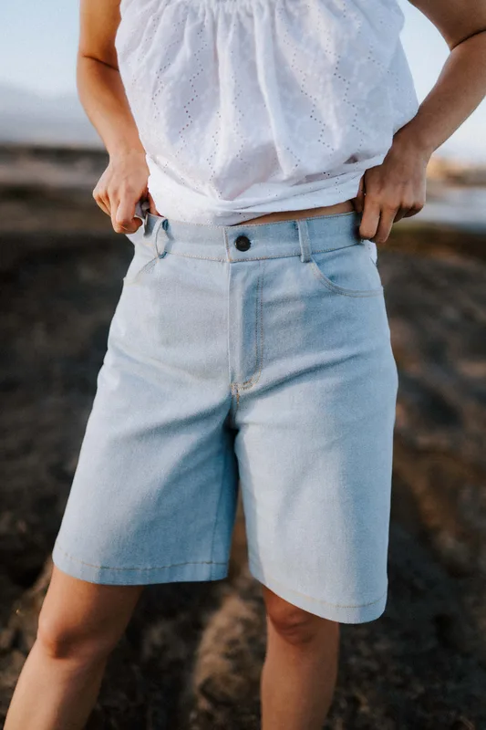 Bermudy jeansowe Laguna light — Nomade