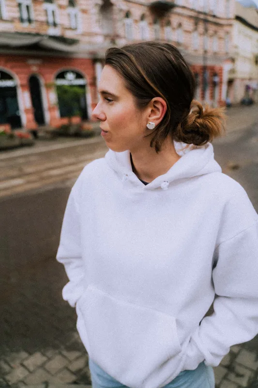 Hoodie off white — Nomade