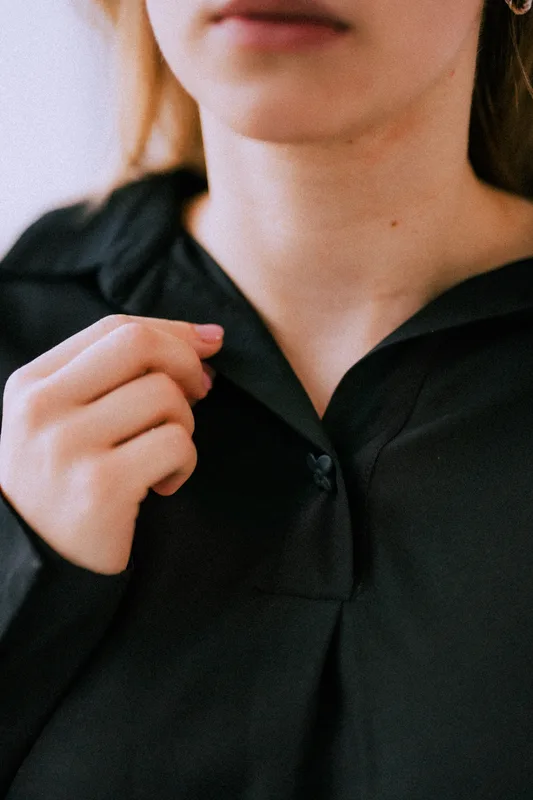 Koszula Fleur black — Nomade