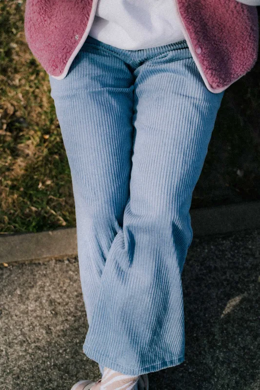 Sztruksy straight leg denim — Nomade