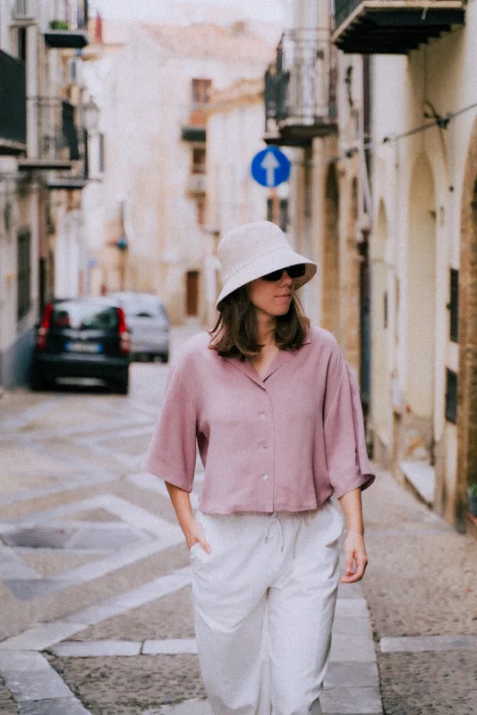 Koszula Palermo rosa — Nomade