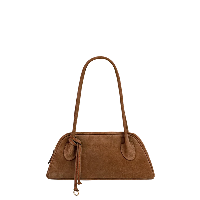 TRAPEZ BAG Cognac — NOVINSKA