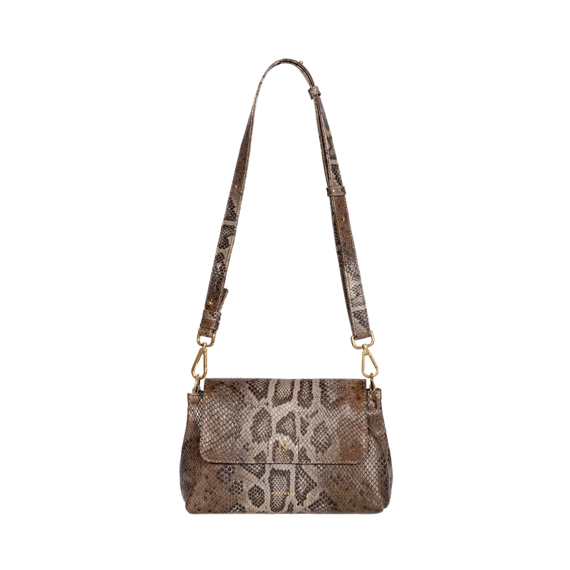 Mini Flap Bag Pyton — NOVINSKA