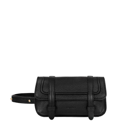 BELT BAG czarny groch — NOVINSKA