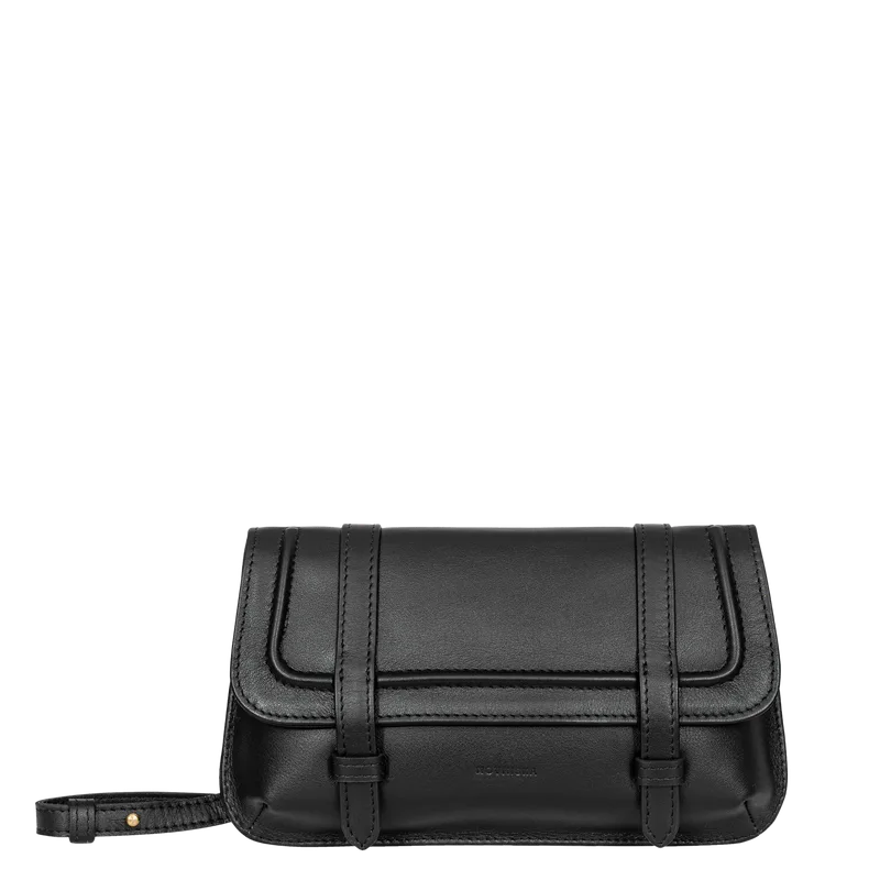 Belt Bag Maxi Czarna — NOVINSKA