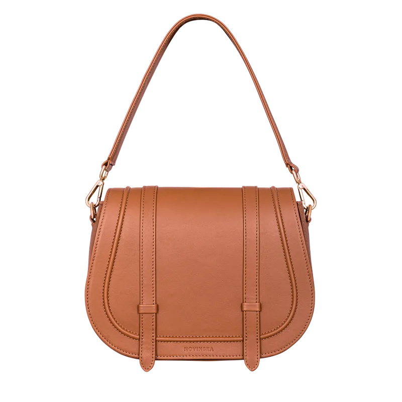 SADDLE BAG MAXI Amber — NOVINSKA