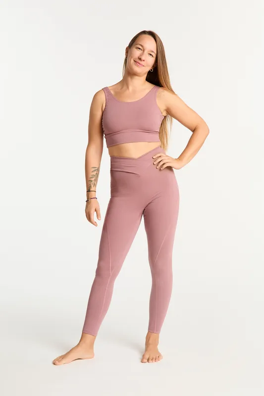 Legginsy v shape wrzos — Otule