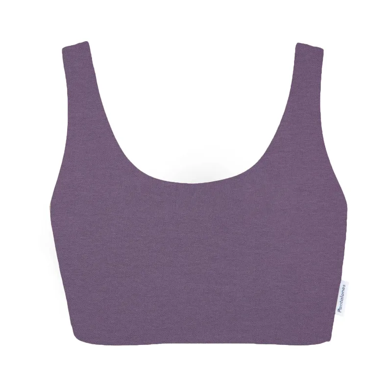 Top DREAMY Grape z bawełny organicznej — Pantalones