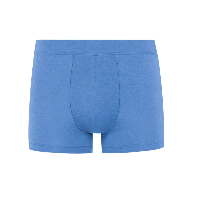 BOKSERKI MĘSKIE Blue z bawełny organicznej — Pantalones