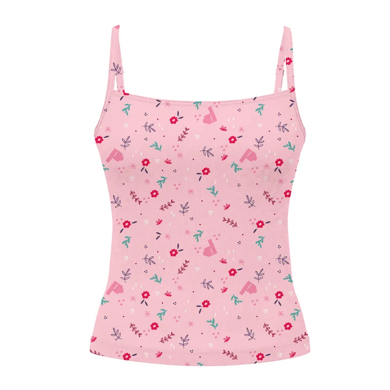 Top Cute z bawełny — Pantalones