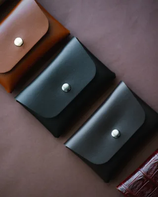 Etui – codzienny pokrowiec na drobiazgi — Poley Leather Design