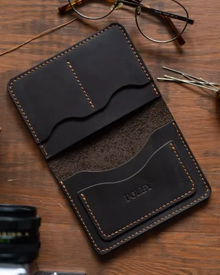 Płaski Portfel – Slim XL — Poley Leather Design