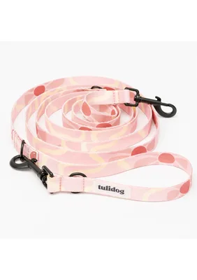 Smycz przepinana „PINK ABSTRACT” — Tulidog