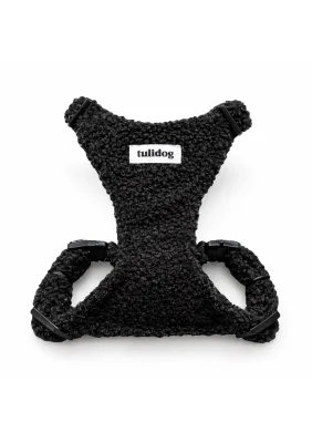 Szelki bezuciskowe BLACK FLUFFY — Tulidog