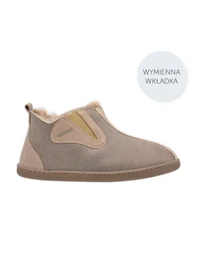 Kapcie damskie COLUMBIA beżowe — VANUBA