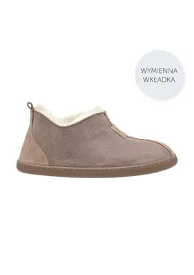 Kapcie damskie KALAHARI beżowo białe — VANUBA