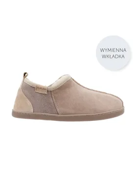 Kapcie męskie DORPER beżowe — VANUBA