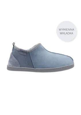 Kapcie męskie DORPER popielate — VANUBA