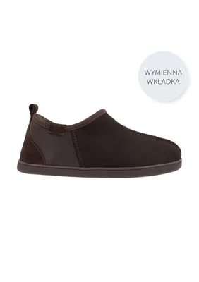Kapcie męskie DORPER brązowe — VANUBA