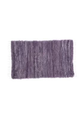 Tkany dywan z owczej skóry Liliowy — VANUBA