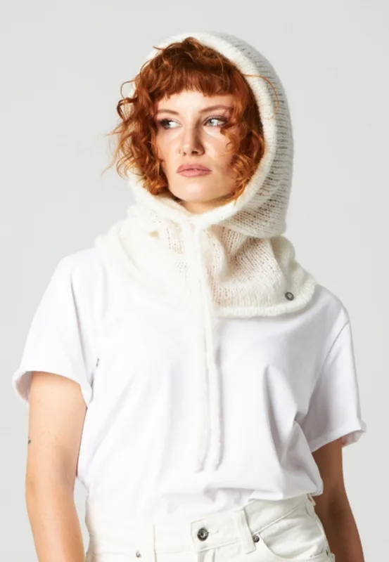 Alpaka Balaclava Biały — You by Tokarska