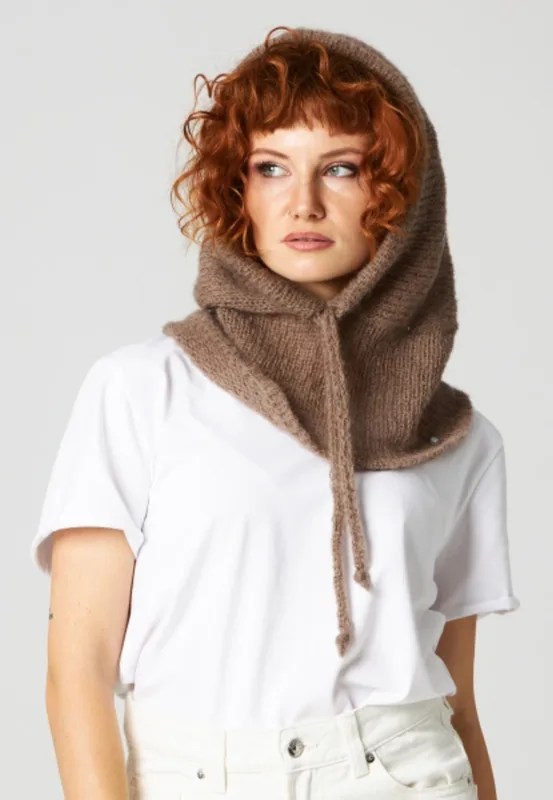 Alpaka Balaclava Brązowy — You by Tokarska