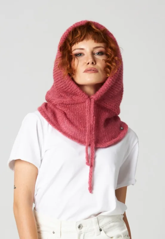 Alpaka Balaclava Brudny róż — You by Tokarska