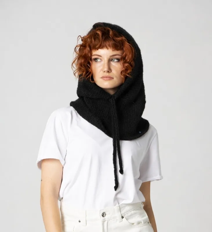 Alpaka Balaclava Czarny — You by Tokarska