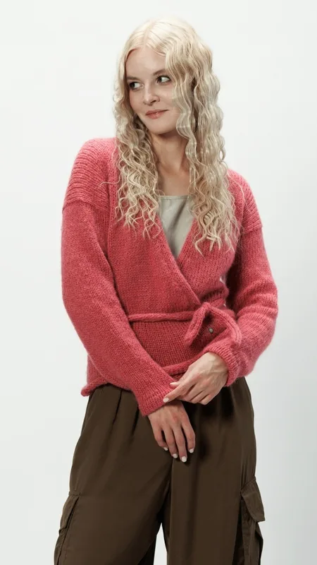 Alpaka sweter Aurora brudny róż — You by Tokarska