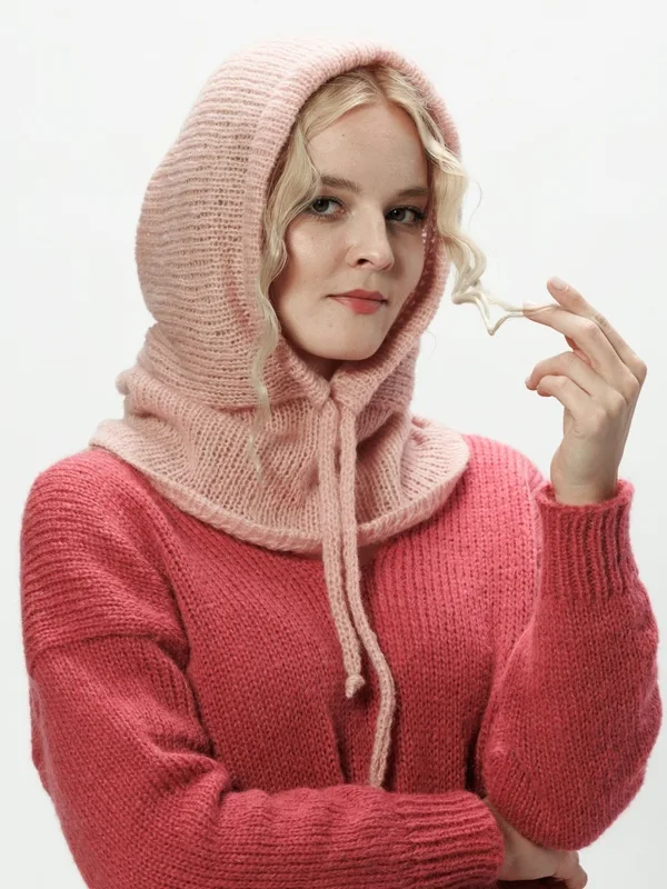 Alpaka Balaclava jasny róż — You by Tokarska