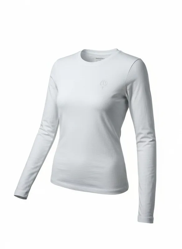 Longsleeve Z Piktogramem Biały — You by Tokarska