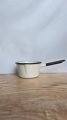 Rondel Emaliowany / Jawka ◦ mały ◦ Krem Budyniowy ◦ — ZACHWYT